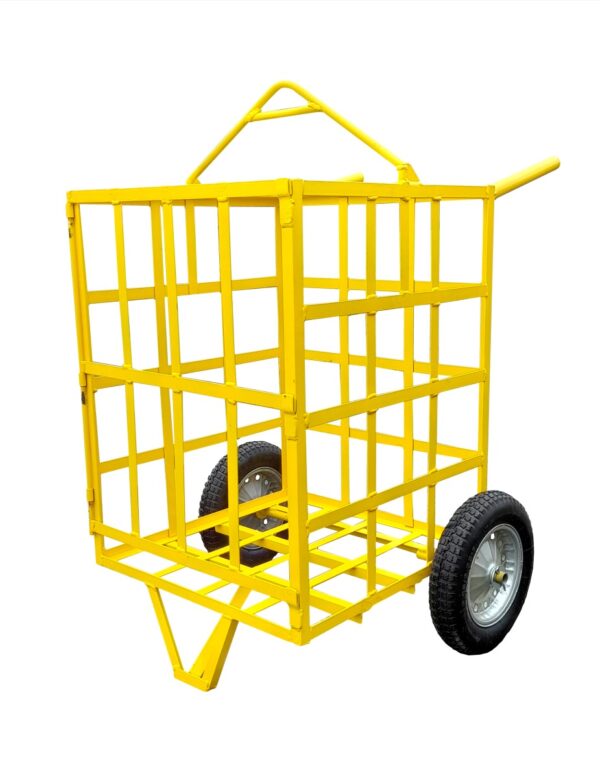 CARRINHO GAIOLA PARA TRANSPORTE DE BLOCOS 350 KG