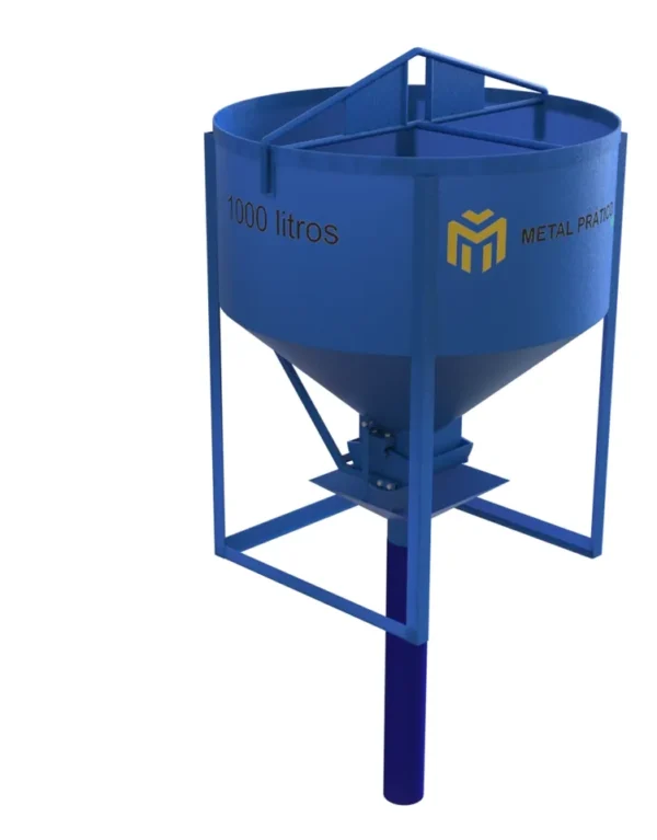 CAÇAMBA 1000 COM FUNIL